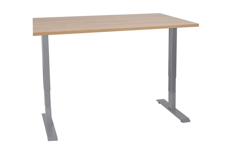 Skrivbord Cogito 2  140 cm Höj-och Sänkbar - Trä/Natur - Skrivbord - Datorbord - Höj och sänkbart skrivbord