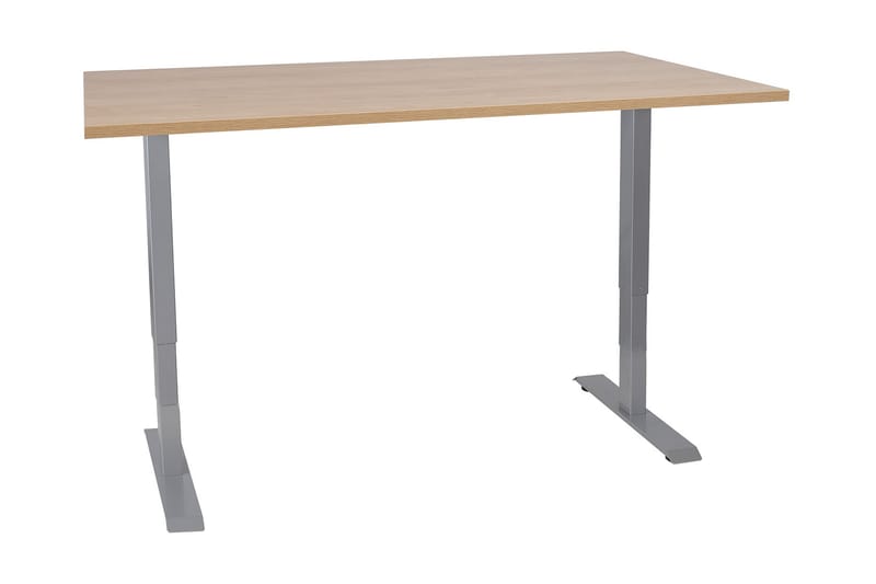 Skrivbord Cogito 2  160 cm Höj-och Sänkbar - Trä/Natur - Skrivbord - Datorbord - Höj och sänkbart skrivbord