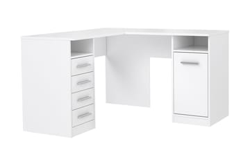 Skrivbord Cromarty 125 cm - Vit - Möbler - Bord & matgrupp - Kontorsbord - Skrivbord