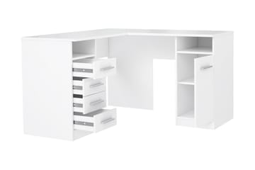 Skrivbord Cromarty 125 cm - Vit - Möbler - Bord & matgrupp - Kontorsbord - Skrivbord