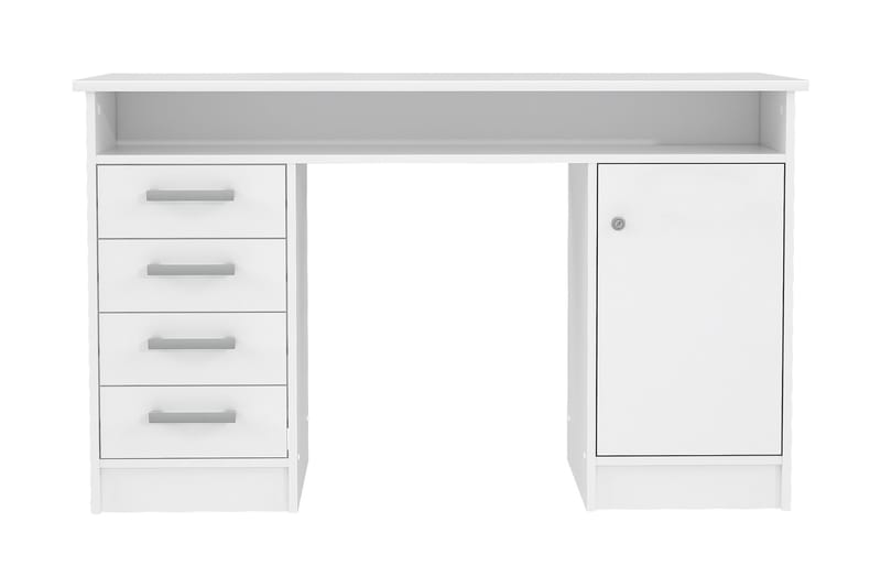 Skrivbord Cromarty 126 cm - Vit - Möbler - Bord & matgrupp - Kontorsbord - Skrivbord