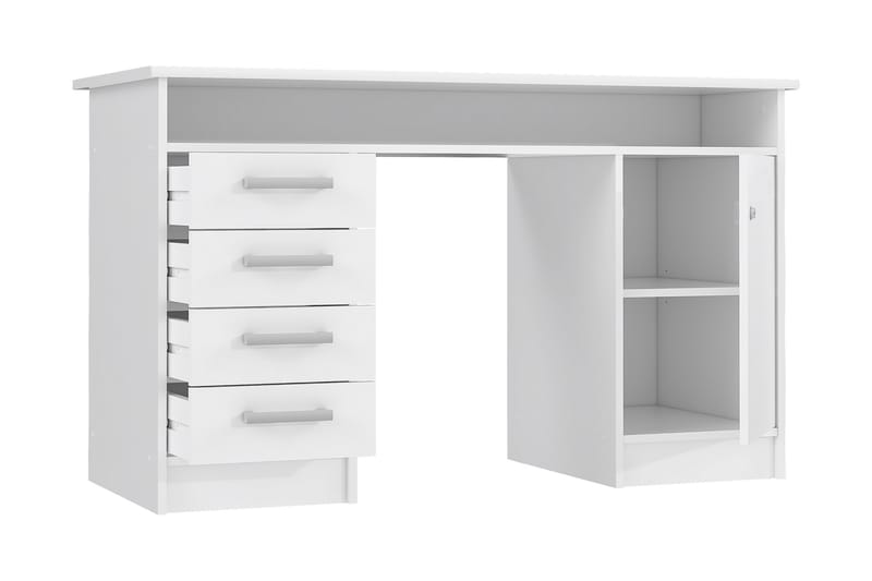 Skrivbord Cromarty 126 cm - Vit - Möbler - Bord & matgrupp - Kontorsbord - Skrivbord