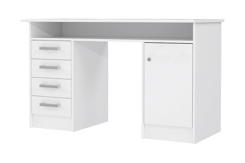 Skrivbord Cromarty 126 cm - Vit - Möbler - Bord & matgrupp - Kontorsbord - Skrivbord