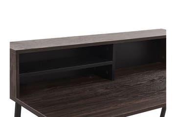 Skrivbord Dacion 100 cm med Förvaring Hyllor - Mörkbrun - Möbler - Bord & matgrupp - Kontorsbord - Skrivbord