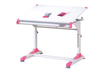 Skrivbord Deborah Barn Vit/Grön/Rosa - Vit - Möbler - Bord & matgrupp - Kontorsbord - Skrivbord