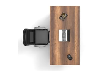 Skrivbord Dewat 180 cm - Teak - Möbler - Bord & matgrupp - Kontorsbord - Skrivbord