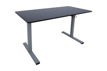 Skrivbord Ergo Optimal med motor 120x60 cm Svart/Grå - Möbler - Bord & matgrupp - Kontorsbord - Skrivbord