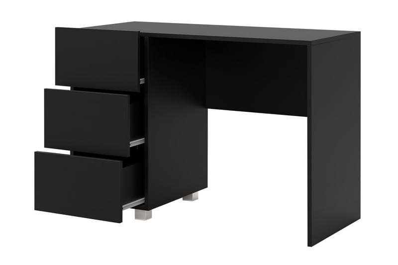 Skrivbord Frick 110 cm med Förvaring - Brun - Skrivbord - Datorbord