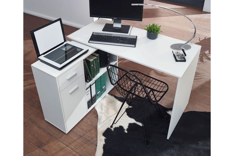 Skrivbord Gaddana 120 cm - Vit - Skrivbord - Datorbord