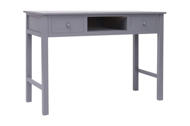 Skrivbord grå 110x45x76 cm trä - Grå - Skrivbord - Datorbord