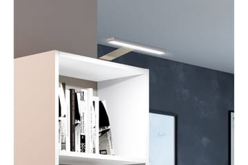 Skrivbord Gridia 125 cm med Förvaring Hylla - Vit - Möbler - Bord & matgrupp - Kontorsbord - Skrivbord