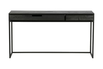 Skrivbord Iria 140 cm med Förvaring Lådor - Ek/Svart - Möbler - Bord & matgrupp - Kontorsbord - Skrivbord