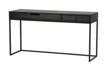 Skrivbord Iria 140 cm med Förvaring Lådor - Ek/Svart - Möbler - Bord & matgrupp - Kontorsbord - Skrivbord