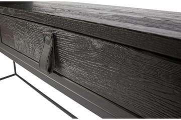 Skrivbord Iria 140 cm med Förvaring Lådor - Ek/Svart - Möbler - Bord & matgrupp - Kontorsbord - Skrivbord