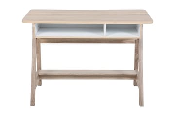 Skrivbord Jackson 110 cm med Förvaring Hylla - Vit - Möbler - Bord & matgrupp - Kontorsbord - Skrivbord