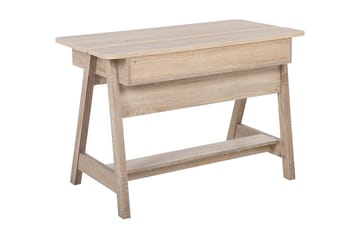 Skrivbord Jackson 110 cm med Förvaring Hylla - Vit - Möbler - Bord & matgrupp - Kontorsbord - Skrivbord