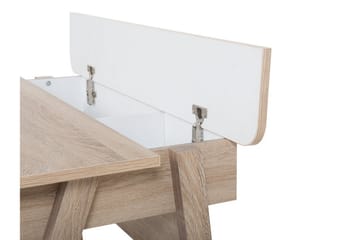Skrivbord Jackson 110 cm med Förvaring Hylla - Vit - Möbler - Bord & matgrupp - Kontorsbord - Skrivbord
