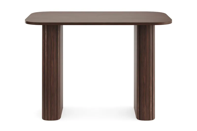 Skrivbord Kopparbo 100 cm Valnöt, Mörkbrunt valnötsträ