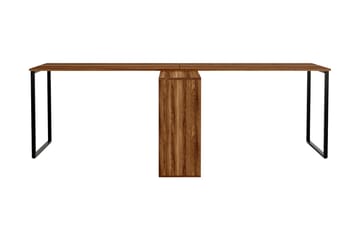 Skrivbord Lilya 240x72x240 cm - Brun - Möbler - Bord & matgrupp - Kontorsbord - Skrivbord
