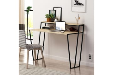 Skrivbord Lindome 123 cm med Förvaring Hylla - Brun - Möbler - Bord & matgrupp - Kontorsbord - Skrivbord