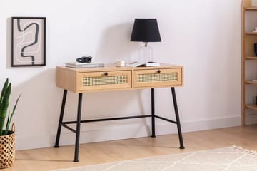 Skrivbord Makwana 107 cm - Natural - Möbler - Bord & matgrupp - Kontorsbord - Skrivbord