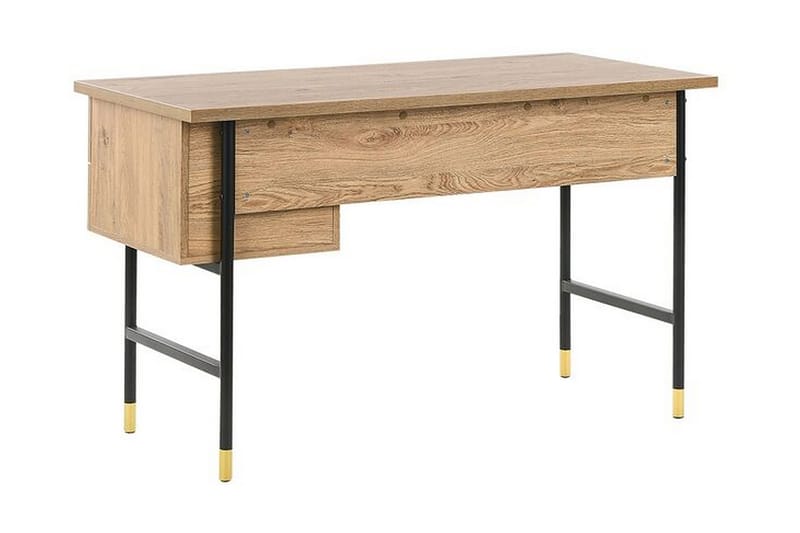 Skrivbord Maryneal 120 cm med Förvaring 2 Lådor - Ljust Trä - Möbler - Bord & matgrupp - Kontorsbord - Skrivbord