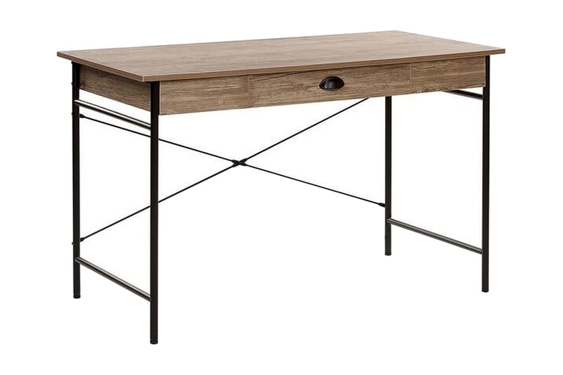 Skrivbord Middie 120 cm med Förvaring Låda - Ljust Trä - Möbler - Bord & matgrupp - Kontorsbord - Skrivbord