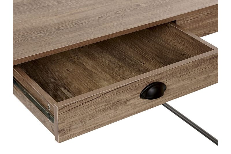 Skrivbord Middie 120 cm med Förvaring Låda - Ljust Trä - Möbler - Bord & matgrupp - Kontorsbord - Skrivbord