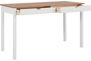 Skrivbord Mithiki 140 cm - Vit - Möbler - Bord & matgrupp - Kontorsbord - Skrivbord