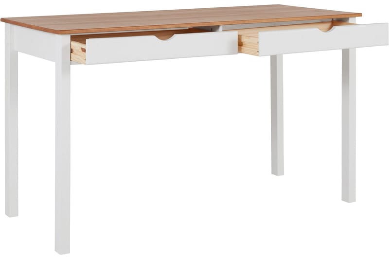 Skrivbord Mithiki 140 cm - Vit - Möbler - Bord & matgrupp - Kontorsbord - Skrivbord