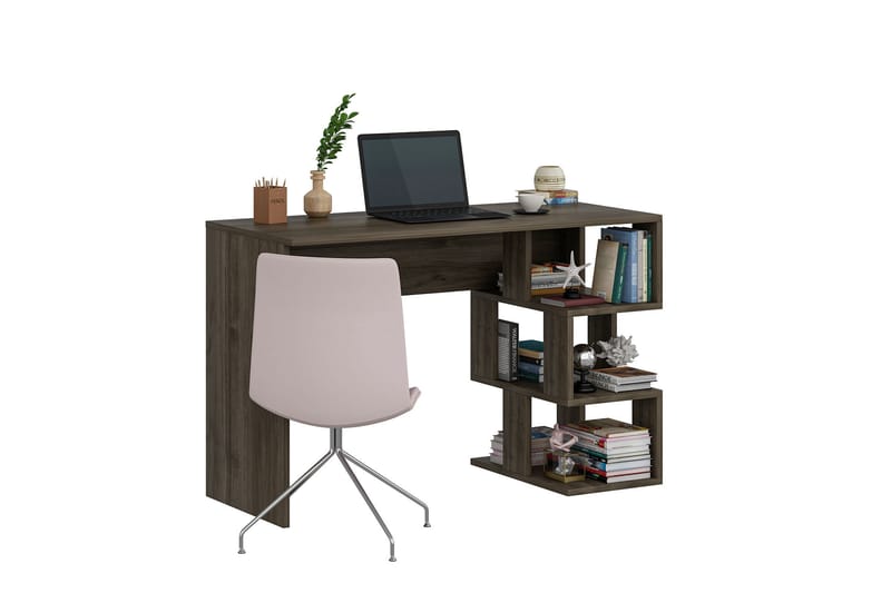 Skrivbord Myle 110 cm - Valnöt - Möbler - Bord & matgrupp - Kontorsbord - Skrivbord