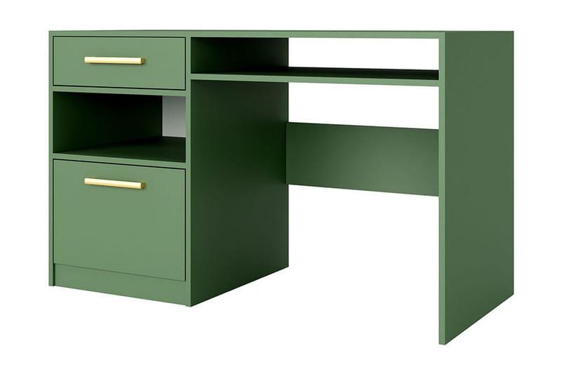 Skrivbord Ordino 125 cm - Grön - Skrivbord - Datorbord