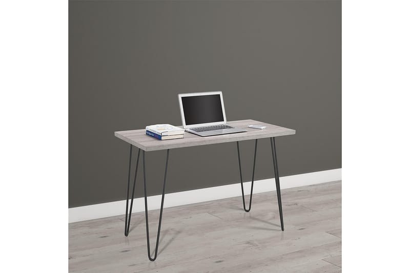 Skrivbord Owen 102 cm Grå/Svart - Dorel Home - Möbler - Bord & matgrupp - Kontorsbord - Skrivbord