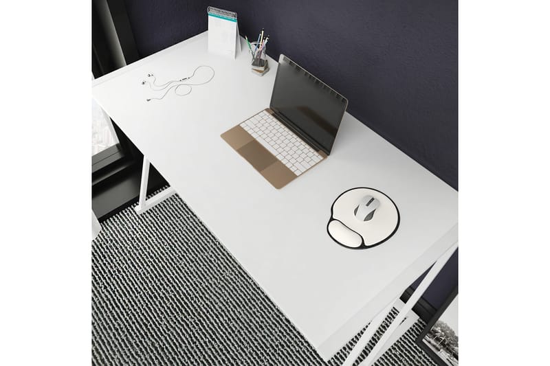Skrivbord Oxaca 60x75x114 cm - Vit - Skrivbord - Datorbord