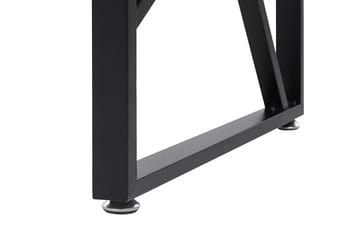 Skrivbord Quardon 120 cm - Mörkt Trä/Svart - Möbler - Bord & matgrupp - Kontorsbord - Skrivbord