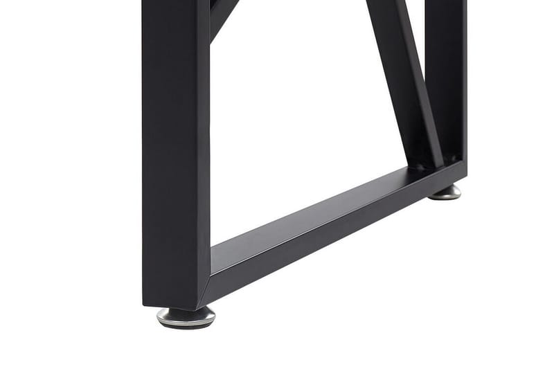 Skrivbord Quardon 120 cm - Mörkt Trä/Svart - Möbler - Bord & matgrupp - Kontorsbord - Skrivbord