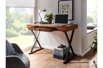 Skrivbord Rachid 120 cm Rektangulär - Natur - Möbler - Bord & matgrupp - Kontorsbord - Skrivbord