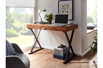 Skrivbord Rachid 120 cm Rektangulär - Natur - Möbler - Bord & matgrupp - Kontorsbord - Skrivbord