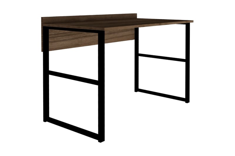 Skrivbord Ranada 120 cm - Mörkbrun/Svart - Skrivbord - Datorbord