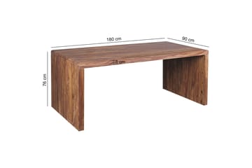 Skrivbord Randig 180 cm - Trä|natur - Möbler - Bord & matgrupp - Kontorsbord - Skrivbord