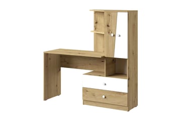 Skrivbord Staton 150 cm - Natur/Vit - Möbler - Bord & matgrupp - Kontorsbord - Skrivbord