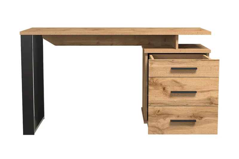 Skrivbord - Svart|Ek - Möbler - Bord & matgrupp - Kontorsbord - Skrivbord