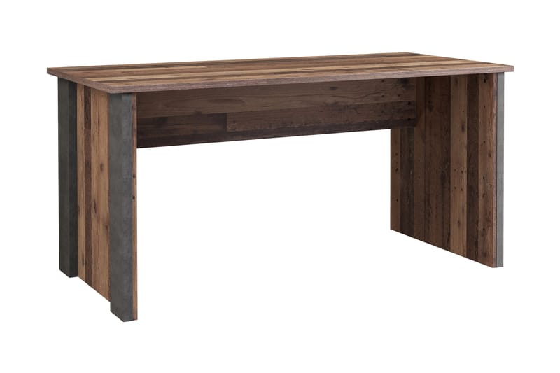 Skrivbord Trevorton 153 cm - Brun/Grå - Möbler - Bord & matgrupp - Kontorsbord - Skrivbord