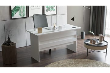 Skrivbord Tully 140 cm - Vit - Möbler - Bord & matgrupp - Kontorsbord - Skrivbord