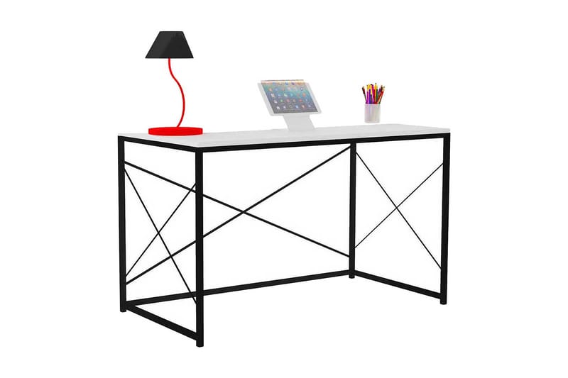 Skrivbord Tunisimo 121x72x121 cm - Vit - Möbler - Bord & matgrupp - Kontorsbord - Skrivbord