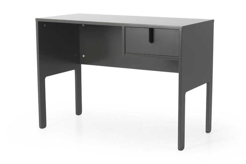 Skrivbord Uno 105 cm med Förvaring Låda Grå - Tenzo - Möbler - Bord & matgrupp - Kontorsbord - Skrivbord