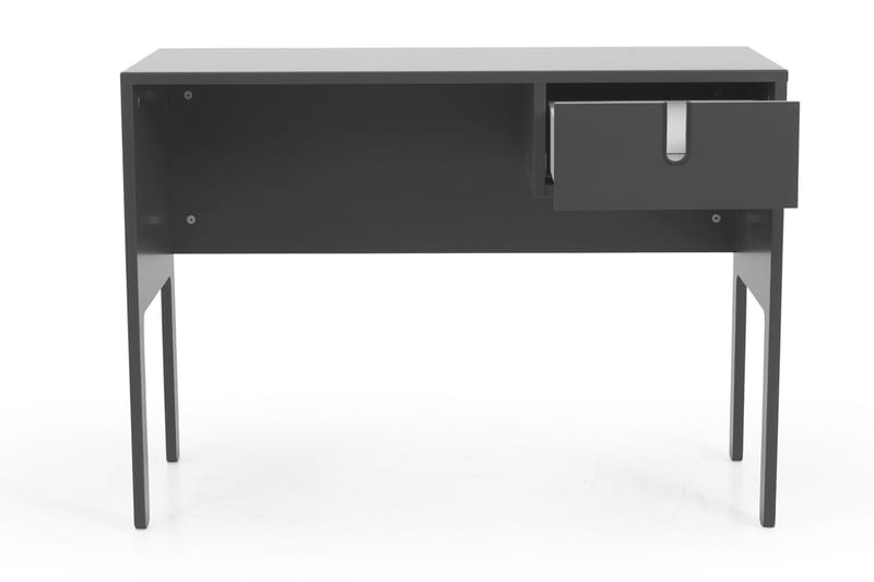 Skrivbord Uno 105 cm med Förvaring Låda Grå - Tenzo - Möbler - Bord & matgrupp - Kontorsbord - Skrivbord
