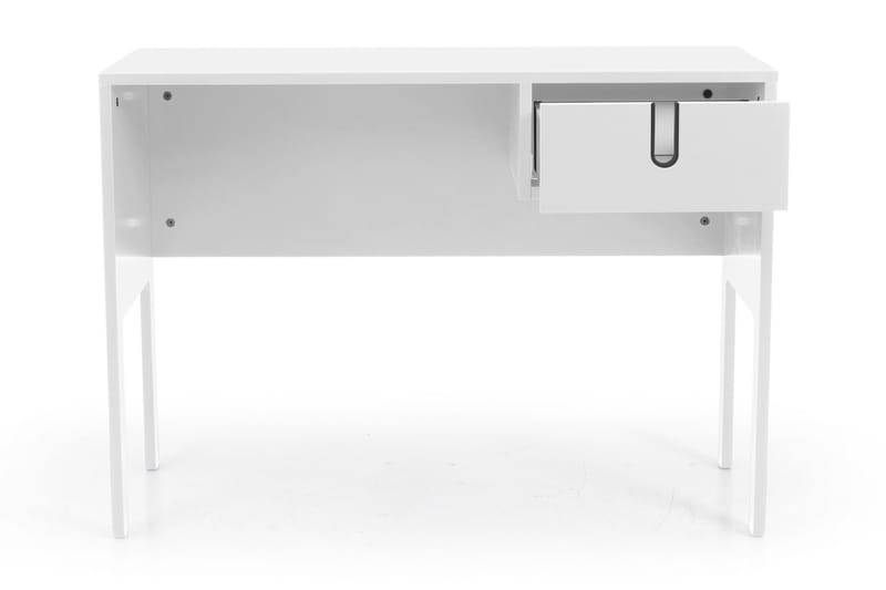 Skrivbord Uno 105 cm med Förvaring Låda Vit - Tenzo - Skrivbord - Datorbord