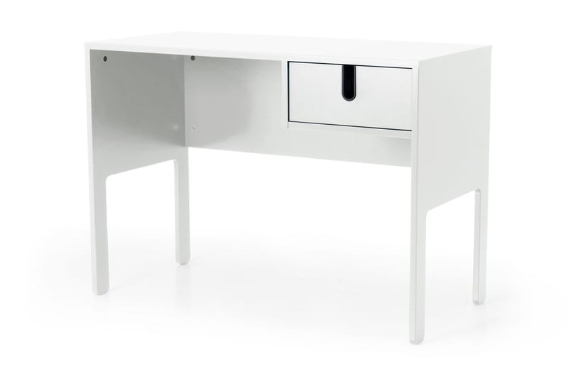 Skrivbord Uno 105 cm med Förvaring Låda Vit - Tenzo - Skrivbord - Datorbord