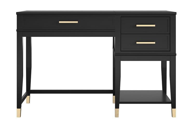 Skrivbord Westerleigh 116 cm Höj- och sänkbar 3 Lådor Svart - CosmoLiving - Möbler - Bord & matgrupp - Kontorsbord - Skrivbord